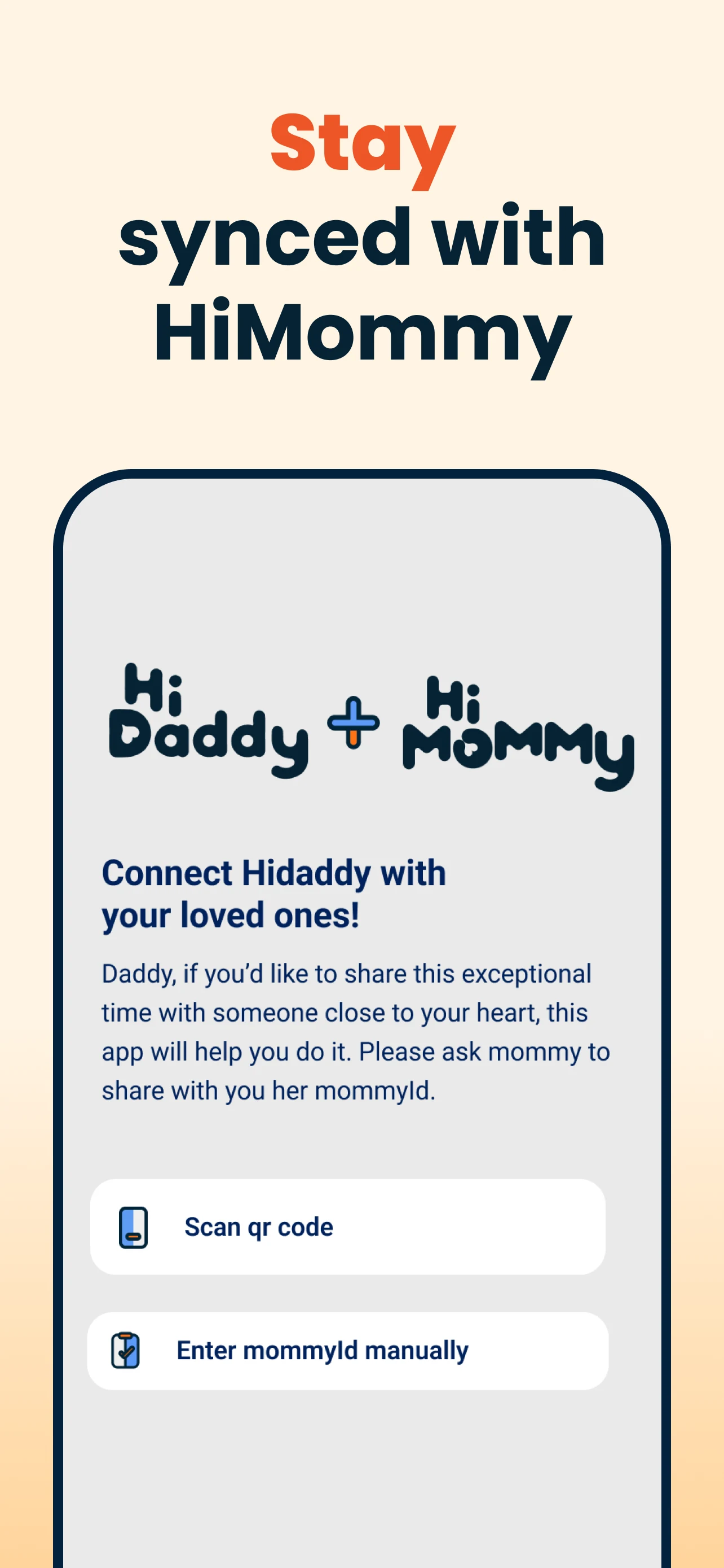 Daddy-to-be app: HiDaddy screenshot